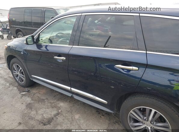 5N1DL0MM2KC519716 2019 INFINITI QX60 Blue სალონის 360-გრადუსიანი ხედი
