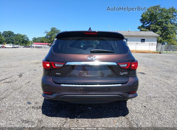 5N1DL0MM2LC500763 2020 INFINITI QX60 Burgundy 