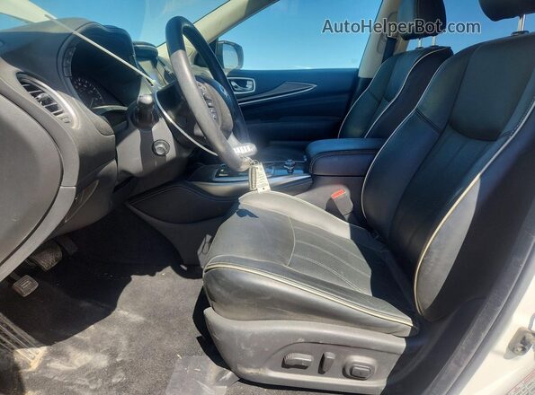 5N1DL0MM2LC502724 2020 INFINITI QX60 White Widok wnętrza z przodu