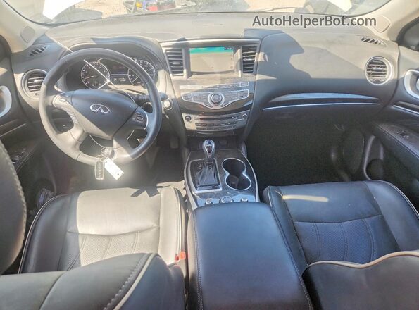 5N1DL0MM2LC502724 2020 INFINITI QX60 White Widok deski rozdzielczej