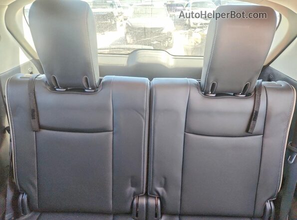 5N1DL0MM2LC502724 2020 INFINITI QX60 White Widok tylnych siedzeń