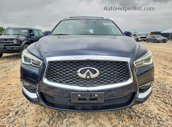 5N1DL0MM2LC540583 2020 INFINITI QX60 Black წინა ხედი