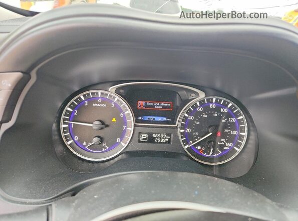5N1DL0MM2LC540583 2020 INFINITI QX60 Black ხელსაწყოთა პანელის ხედი