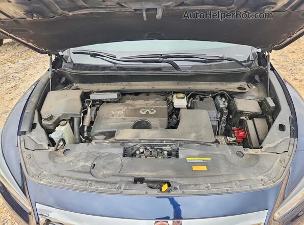 5N1DL0MM2LC540583 2020 INFINITI QX60 Black ძრავის განყოფილების ხედი
