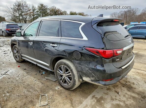 5N1DL0MM2LC541961 2020 INFINITI QX60 Black Trasero izquierdo