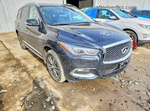 5N1DL0MM2LC541961 2020 INFINITI QX60 Black Delantero derecho