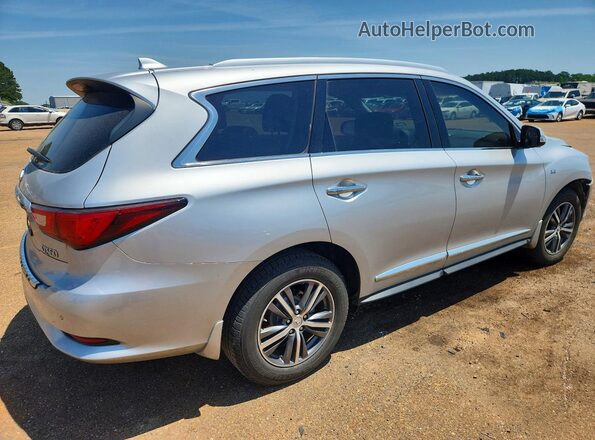 5N1DL0MM3HC501220 2017 INFINITI QX60 Silver Rear right