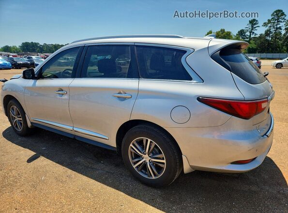 5N1DL0MM3HC501220 2017 INFINITI QX60 Silver Rear left