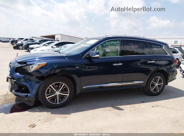 5N1DL0MM3HC521838 2017 INFINITI QX60 Dark Blue 