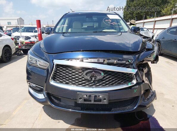 5N1DL0MM3HC521838 2017 INFINITI QX60 Dark Blue 