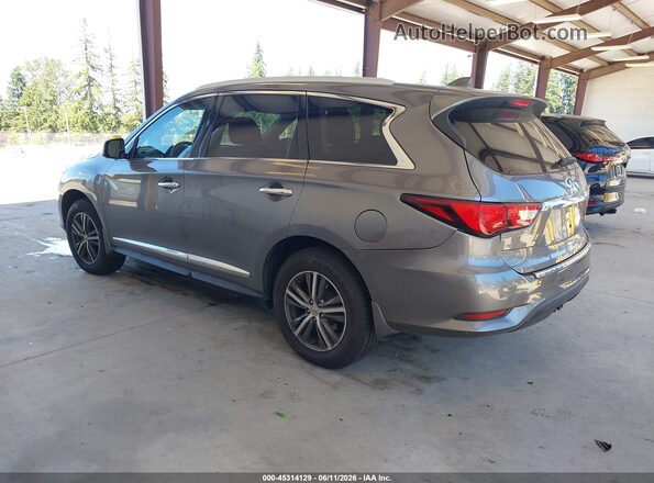 5N1DL0MM3HC545623 2017 INFINITI QX60 Gray Tył lewy