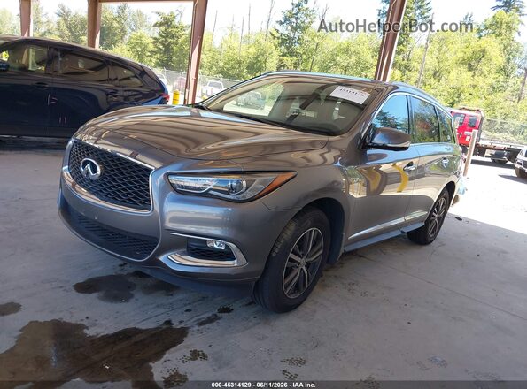 5N1DL0MM3HC545623 2017 INFINITI QX60 Gray Przód lewy