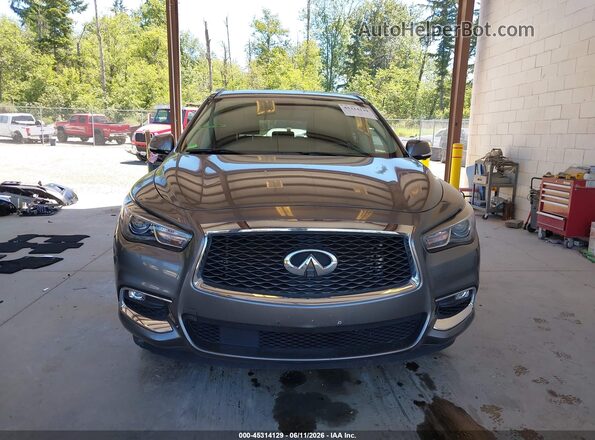 5N1DL0MM3HC545623 2017 INFINITI QX60 Gray Widok zestawu wskaźników