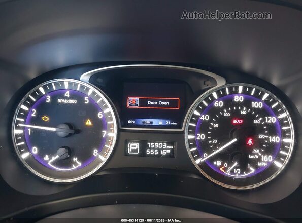 5N1DL0MM3HC545623 2017 INFINITI QX60 Gray Widok tylnych siedzeń