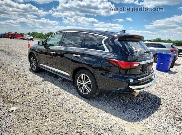 5N1DL0MM3JC503233 2018 INFINITI QX60 Black Tył lewy