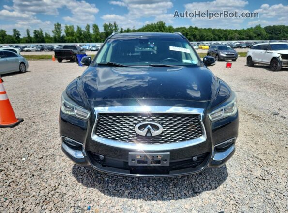 5N1DL0MM3JC503233 2018 INFINITI QX60 Black Widok z przodu