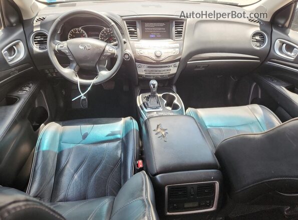 5N1DL0MM3JC503233 2018 INFINITI QX60 Black Widok deski rozdzielczej