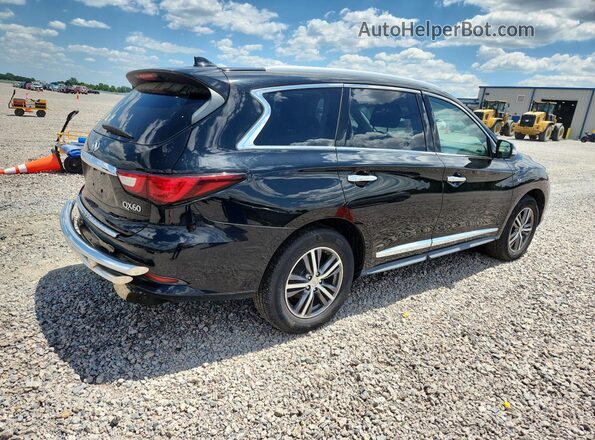 5N1DL0MM3JC503233 2018 INFINITI QX60 Black Tył prawy