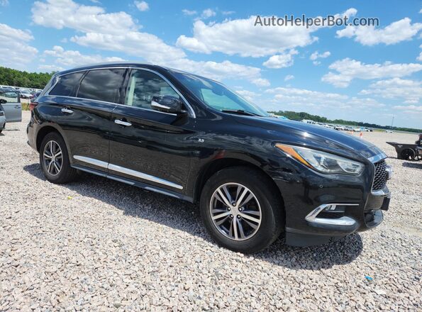 5N1DL0MM3JC503233 2018 INFINITI QX60 Black Przód prawy