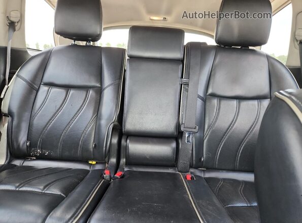 5N1DL0MM3JC503233 2018 INFINITI QX60 Black Widok tylnych siedzeń