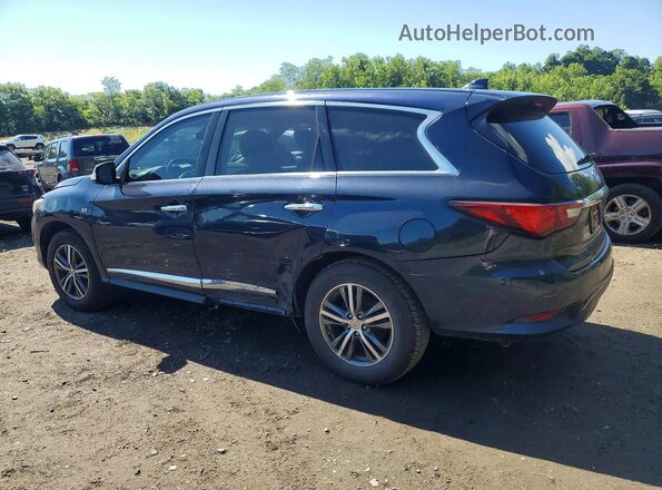5N1DL0MM3JC520923 2018 INFINITI QX60 Blue Tył lewy