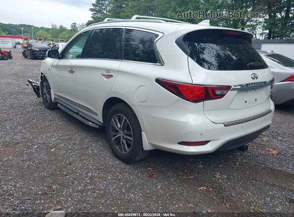 5N1DL0MM3JC521411 2018 INFINITI QX60 White Հետևի ձախ
