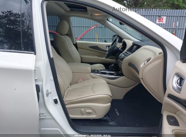 5N1DL0MM3JC521411 2018 INFINITI QX60 White Սալոնի դիմացի տեսք