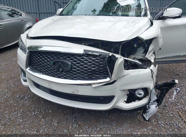 5N1DL0MM3JC521411 2018 INFINITI QX60 White Դիմացի տեսք