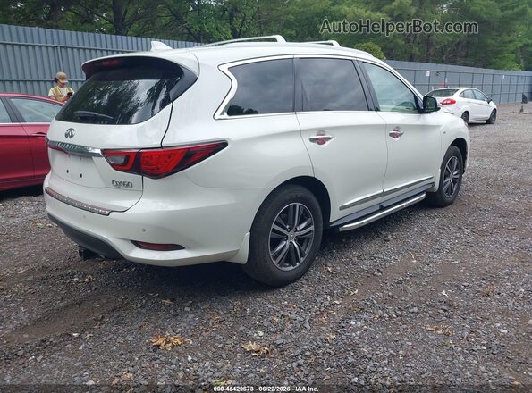 5N1DL0MM3JC521411 2018 INFINITI QX60 White Հետևի աջ