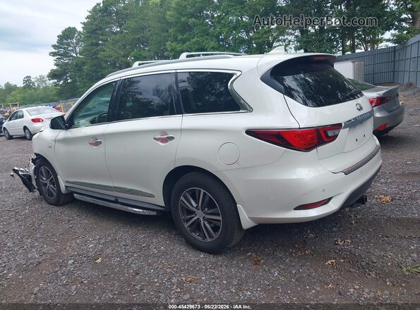 5N1DL0MM3JC521411 2018 INFINITI QX60 White Սալոնի 360 աստիճան տեսք