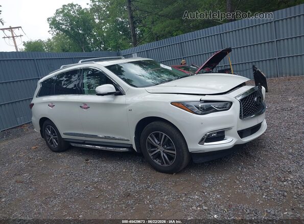 5N1DL0MM3JC521411 2018 INFINITI QX60 White Սալոնի հետևի տեսք