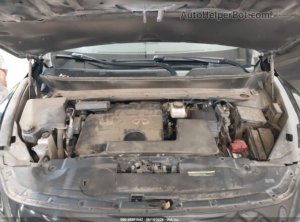 5N1DL0MM3JC526303 2018 INFINITI QX60 Black უკანა ხედი