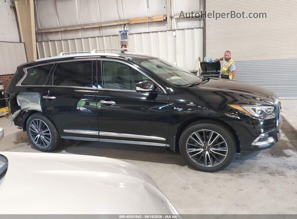 5N1DL0MM3JC526303 2018 INFINITI QX60 Black სალონის 360-გრადუსიანი ხედი