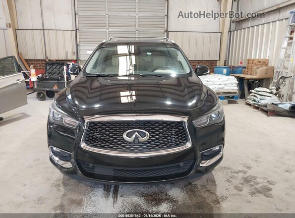 5N1DL0MM3JC526303 2018 INFINITI QX60 Black უკანა სალონის ხედი