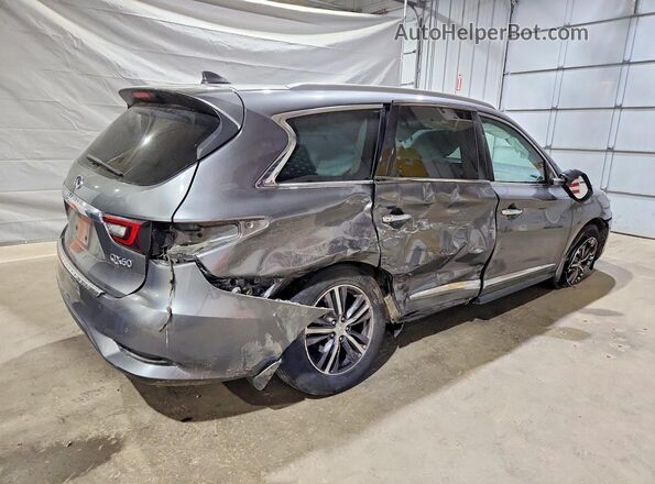 5N1DL0MM3JC528794 2018 INFINITI QX60 Gray Հետևի աջ