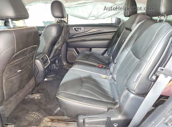 5N1DL0MM3JC528794 2018 INFINITI QX60 Gray Սալոնի հետևի տեսք