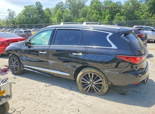 5N1DL0MM3KC502424 2019 INFINITI QX60 Black Rear left