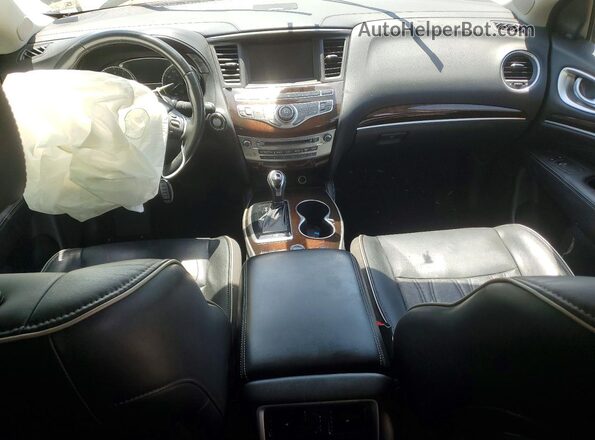5N1DL0MM3KC502424 2019 INFINITI QX60 Black Dashboard view