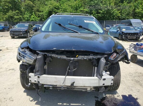 5N1DL0MM3KC502424 2019 INFINITI QX60 Black Front view