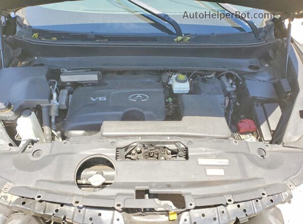 5N1DL0MM3KC502424 2019 INFINITI QX60 Black Engine compartment view