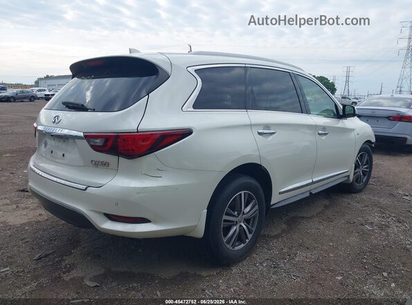 5N1DL0MM3KC563577 2019 INFINITI QX60 White Rear right