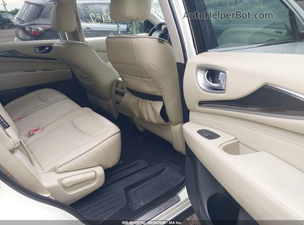 5N1DL0MM3KC563577 2019 INFINITI QX60 White VIN sticker view