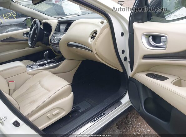 5N1DL0MM3KC563577 2019 INFINITI QX60 White Front interior view