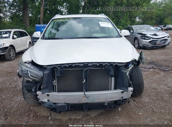 5N1DL0MM3KC563577 2019 INFINITI QX60 White Rear interior view