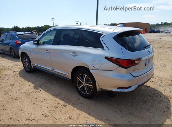 5N1DL0MM3LC538941 2020 INFINITI QX60 Silver უკანა მარცხენა