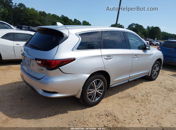 5N1DL0MM3LC538941 2020 INFINITI QX60 Silver უკანა მარჯვენა