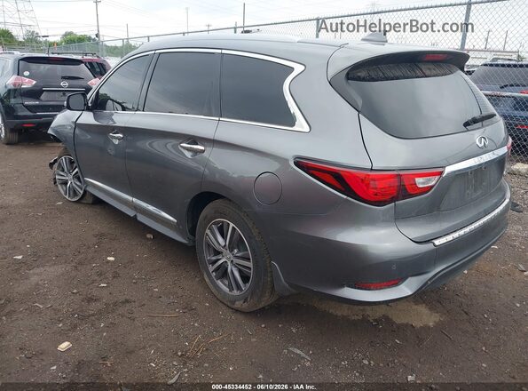 5N1DL0MM4HC518110 2017 INFINITI QX60 Gray Հետևի ձախ