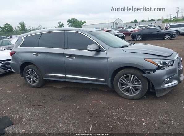 5N1DL0MM4HC518110 2017 INFINITI QX60 Gray Սալոնի 360 աստիճան տեսք