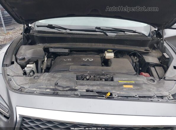 5N1DL0MM4HC518110 2017 INFINITI QX60 Gray Հետևի տեսք