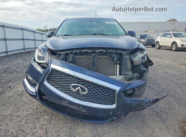 5N1DL0MM4HC520424 2017 INFINITI QX60 Blue Vista frontal